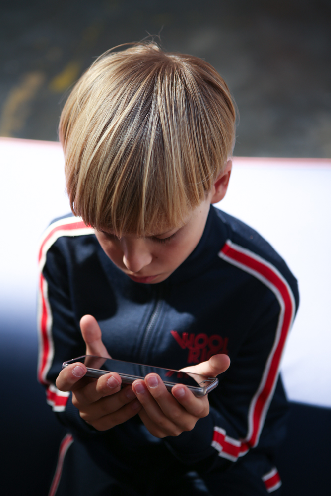 copyright@Zoe Beltran 2018 - Woolrich Kids Backstage SS19