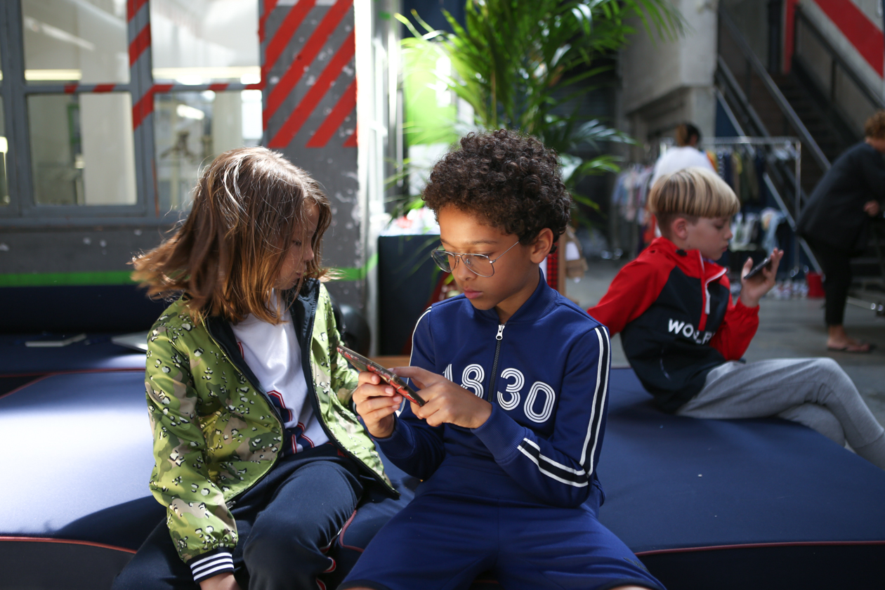 copyright@Zoe Beltran 2018 - Woolrich Kids Backstage SS19